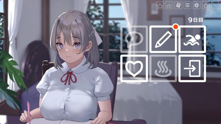 【PC/机翻/动态/SLG游戏/12.8G】 夏色课堂～最后的夏天时光（なついろレッスン～the last summer time） Ver1.13a 机翻版+存档+动态SLG游戏+12.8G