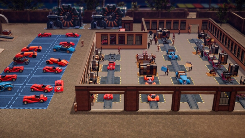 【PC/中文/模拟经营/建造/复古/11.1G】汽车制造（Car Manufacture）中文+复古建造模拟经营游戏+11.1G